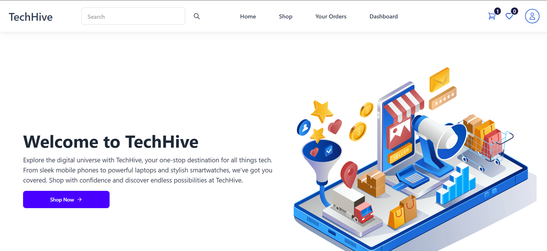 TechHive: E-Commerce